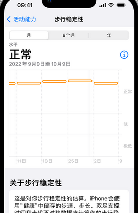 屏山iPhone手机维修如何在iPhone开启'步行稳定性通知'