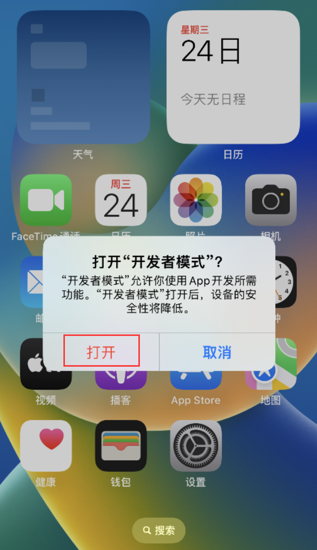 屏山苹果手机维修分享如何打开开发者模式 
