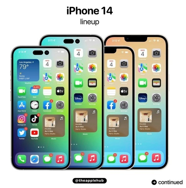 屏山苹果14维修分享iPhone 14全家福 