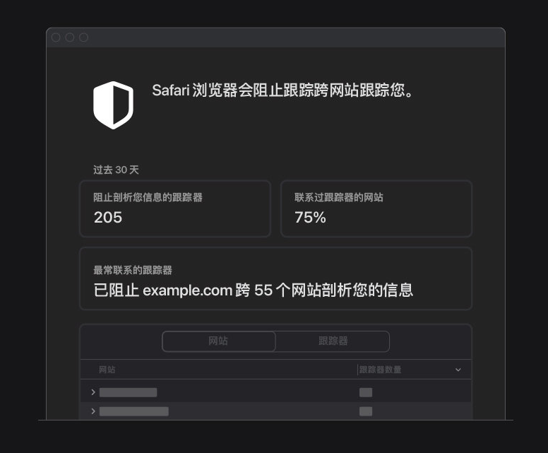 屏山苹果手机维修分享如何在 Safari 浏览器中查看和打开隐私报告 