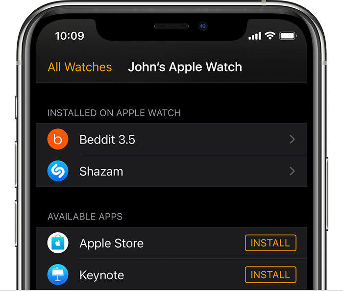 屏山苹果手机维修分享如何在 Apple Watch 上下载应用 